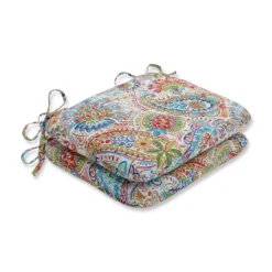 2pc Gilford Outdoor Rounded Corners Seat Cushions - Pillow Perfect -Outdoor Garden Store GUEST 69d77177 f956 4fba 9738 5ce9ae6d0dd3