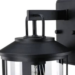Glass Outdoor Wall Light Black - Wellfor 8 Glass Outdoor Wall Light Black - Wellfor -Outdoor Garden Store GUEST 6a8b661e 55d4 472f a9a6 528b067c2810