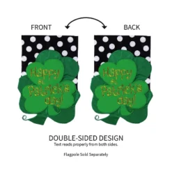 Evergreen St. Patrick's Day Bouquet Applique Garden Flag, 12.5 X 18 Inches -Outdoor Garden Store GUEST 6bfbbb33 79d9 4efe 8e93 5cc462b073fd