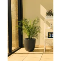 Rosemead Home & Garden, Inc. 17" Concrete/Fiberglass Modern Indoor/Outdoor Planter Charcoal Gray 15 Rosemead Home & Garden, Inc. 17" Concrete/Fiberglass Modern Indoor/Outdoor Planter Charcoal Gray -Outdoor Garden Store GUEST 6c370dec f8a8 4a30 93fc 8ed98f066171