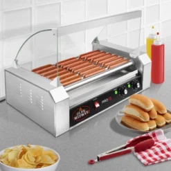 Olde Midway Electric Hot Dog Roller Grill Cooker With Glass Cover, Commercial Grade Machine 13 Olde Midway Electric Hot Dog Roller Grill Cooker With Glass Cover, Commercial Grade Machine -Outdoor Garden Store GUEST 6dbf5dd0 58ab 465a 93d4 48b75c8b2f25