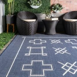 NuLOOM Hillary Geometric Global Indoor/Outdoor Patio Area Rug -Outdoor Garden Store GUEST 6fb94ccf 7d3d 41ba 90c6 bdac6dbc754c