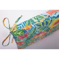 Set Of 2 Outdoor/Indoor 16" X 16" Squared Corners Seat Cushions Pensacola - Pillow Perfect -Outdoor Garden Store GUEST 70aba8cd 7469 403e aefb 6929d1578f57