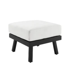 Linon Lark Aluminum Ottoman 17 Linon Lark Aluminum Ottoman -Outdoor Garden Store GUEST 714207e4 3b6c 4f5d b617 c8ca4e5aba52