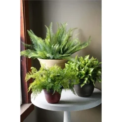 The HC Companies 13 Inch Sierra Round Nordic Traditional Durable Plastic Indoor Outdoor Home Planter Pot For Garden Plants And Flowers 8 The HC Companies 13 Inch Sierra Round Nordic Traditional Durable Plastic Indoor Outdoor Home Planter Pot For Garden Plants And Flowers -Outdoor Garden Store GUEST 71762fa7 f9f7 4cf2 9c05 fa70c67e1ca4