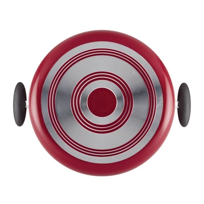 Farberware Reliance 10qt Aluminum Nonstick Wide Stock Pot Red 6 Farberware Reliance 10qt Aluminum Nonstick Wide Stock Pot Red - Image 6