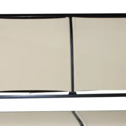 Costway 3 Person Outdoor Patio Swing Canopy Awning Yard Furniture Hammock Steel Beige -Outdoor Garden Store GUEST 7347fd53 ecc7 4909 8730 146c53b8bbb6