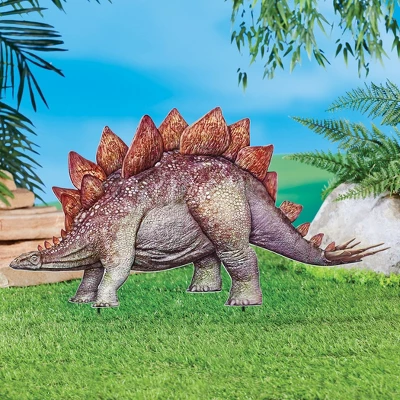 Collections Etc Realistic Stegosaurus Metal Decorative Garden Stake 1 Collections Etc Realistic Stegosaurus Metal Decorative Garden Stake