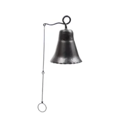 Wrought Iron Bell Graphite - ACHLA Designs -Outdoor Garden Store GUEST 7444c96f b46d 494e bb8d e3d47320c01e