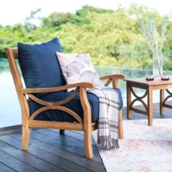 Cambridge Casual Abbington Teak Outdoor Patio Arm Chair With Cushion 16 Cambridge Casual Abbington Teak Outdoor Patio Arm Chair With Cushion -Outdoor Garden Store GUEST 75a50719 2ad0 4fc9 b83d f4bf2f23b9b7