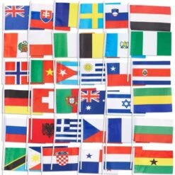 Juvale 72 Pack International World Country Handheld Stick Flag For Party Decor, Parades, Festival, 7.5 X 5.2 In -Outdoor Garden Store GUEST 77d28b60 812d 4dd6 8a68 73a61aec5d01