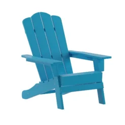 Emma And Oliver Set Of 4 Adirondack Chairs With Cup Holders, Weather Resistant HDPE Adirondack Chairs -Outdoor Garden Store GUEST 77e67630 2d58 4b38 ba8b f316de9971d8