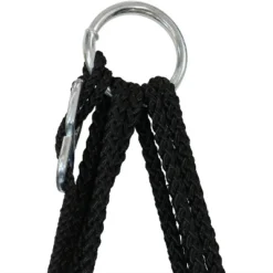 Sunnydaze Decor Sunnydaze Outdoor Olefin Hanging Hammock Chair Swing With Armrests, Side Pouch, Pillow, And Footrest - Beige -Outdoor Garden Store GUEST 78004178 63c9 4a35 b425 800183613998