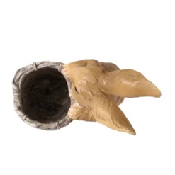 Christopher Knight Home 16" Wide Tooke Concrete Outdoor Novelty Rabbit Planter White/Brown -Outdoor Garden Store GUEST 78853076 0244 4267 bae7 69c35f3acbc0