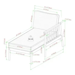 Saracina Home 4pc Modern Boho Eucalyptus Spindle Outdoor Sectional Set 15 Saracina Home 4pc Modern Boho Eucalyptus Spindle Outdoor Sectional Set -Outdoor Garden Store GUEST 7cb4746b ff48 4e8b a789 30747e99823b