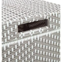 2pc Maksville Contemporary Outdoor Serving Cart & Trash Can - MiBasics -Outdoor Garden Store GUEST 7e5ad2ec 4f09 42f0 ae28 8595639db1ec