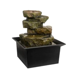 Nature Spring LED Tabletop Rock Water Fountain -Outdoor Garden Store GUEST 7f093606 765e 43cb b69c 47d67cf7f39b