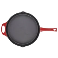 Rachael Ray Premium RUST-RESISTANT Cast Iron Skillet 12" Red 19 Rachael Ray Premium RUST-RESISTANT Cast Iron Skillet 12" Red -Outdoor Garden Store GUEST 7f962d3b a299 4c09 892c c92a42363cac
