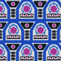 18" X 18" Outdoor Throw Pillow Suzani Stripe Cobalt - Skyline Furniture -Outdoor Garden Store GUEST 80c31fcb 0aa9 4dfa ba43 f2835ba28fe9