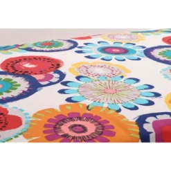 2pc Crosby Floral Outdoor Rounded Corners Chair Cushions - Pillow Perfect -Outdoor Garden Store GUEST 816cac73 21d3 4f4c b231 ce2c6b458c7e