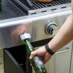 Captiva Designs E02GR001 Stainless Steel 4-Burner Propane Gas Grill With Side Burner And Side Tables -Outdoor Garden Store GUEST 8294e6d3 a297 44fd a356 aeb3677bfab8