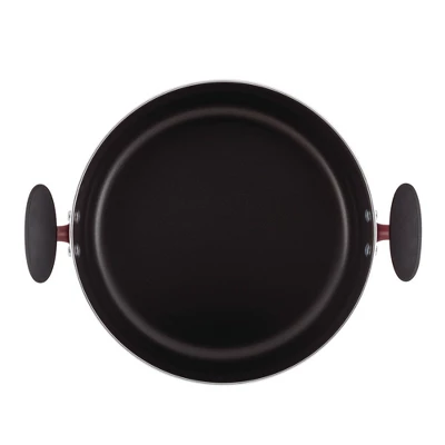 Farberware Reliance 10qt Aluminum Nonstick Wide Stock Pot Red 7 Farberware Reliance 10qt Aluminum Nonstick Wide Stock Pot Red - Image 7