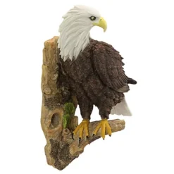 Design Toscano American Bald Eagle Bird Of Prey Wall Sculpture - Multicolored -Outdoor Garden Store GUEST 82bd0687 4de3 4794 bcbc e13e4c4e9b35
