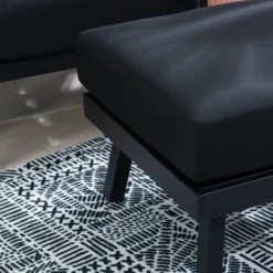 Linon Lark Aluminum Ottoman 13 Linon Lark Aluminum Ottoman -Outdoor Garden Store GUEST 82e54916 efb6 4e59 8796 2add794c7ddd