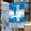 NFL Detroit Lions 28"x40" Retro Banner Flag