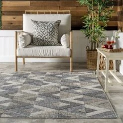 NuLOOM Gale Geometric Indoor/Outdoor Patio Area Rug -Outdoor Garden Store GUEST 8361fbf8 b081 4830 81d3 44a1932ef010