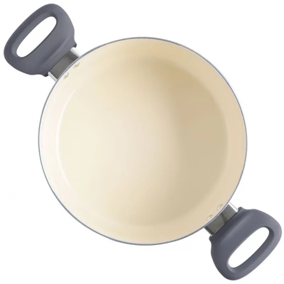 Spice By Tia Mowry Savory Saffron Healthy Nonstick 5qt Dutch Oven W/Steamer Insert 2 Spice By Tia Mowry Savory Saffron Healthy Nonstick 5qt Dutch Oven W/Steamer Insert - Image 2