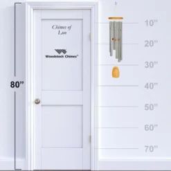 Woodstock Wind Chimes Signature Collection, Chimes Of Lun, 36'' Silver Wind Chime LWS 8 Woodstock Wind Chimes Signature Collection, Chimes Of Lun, 36'' Silver Wind Chime LWS -Outdoor Garden Store GUEST 85cef2f0 2c3b 4db1 aee7 779b35854edd