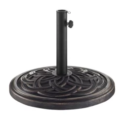 Carden Round Weave Umbrella Stand - Saracina Home -Outdoor Garden Store GUEST 85ffdc40 4a11 40c0 99f5 a49b5250d84f