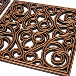 BirdRock Home Rubber Stepping Stone Tiles - 12 X 12" - Set Of 3 - Copper 6 BirdRock Home Rubber Stepping Stone Tiles - 12 X 12" - Set Of 3 - Copper -Outdoor Garden Store GUEST 86963b15 5ff3 4324 8e42 78a8124eba5c