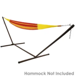 Sunnydaze Decor Sunnydaze Large 2-Person Hammock Stand With Heavy-Duty Steel Beam Construction -Outdoor Garden Store GUEST 86b5029b 674e 47b1 9403 3fc5f852f181