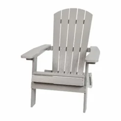 Flash Furniture Charlestown All-Weather Poly Resin Indoor/Outdoor Folding Adirondack Chair -Outdoor Garden Store GUEST 8752467a 83cc 4905 a831 044ab311c5d2