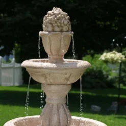 Sunnydaze Decor Sunnydaze 61"H Electric Polyresin And Fiberglass 3-Tier Cornucopia Outdoor Water Fountain -Outdoor Garden Store GUEST 8970e314 8f86 4cb4 b59a 6357237f5008