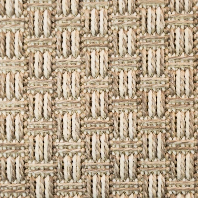 2'5" X 8' Basketweave Outdoor Runner Oatmeal - Smith & Hawken™ 2 2'5" X 8' Basketweave Outdoor Runner Oatmeal - Smith & Hawken™ - Image 2