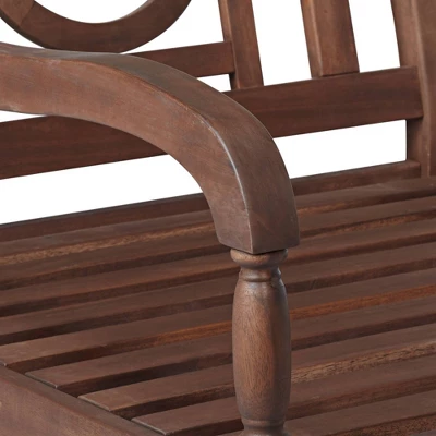 Teal Island Designs Napa Natural Dark Oil Acacia Modular 3-Seater 3 Teal Island Designs Napa Natural Dark Oil Acacia Modular 3-Seater - Image 3