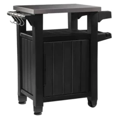 Keter Unity Portable 40 Gal Outdoor Table And Storage Cabinet W/ Accessory Hooks, Stainless Steel Top For Patio Kitchen Island Or Bar Cart 12 Keter Unity Portable 40 Gal Outdoor Table And Storage Cabinet W/ Accessory Hooks, Stainless Steel Top For Patio Kitchen Island Or Bar Cart -Outdoor Garden Store GUEST 8c6a808e b009 4399 bd97 058c69c1bf3a