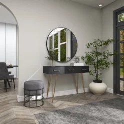 Metal Fabric Patio Garden Stool - Olivia & May -Outdoor Garden Store GUEST 8e1d20f5 bf41 4463 9098 442991aedba4