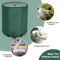 Costway 53 Gallon Portable Rain Barrel Water Collector Collapsible Tank W/Spigot Filter 13 Costway 53 Gallon Portable Rain Barrel Water Collector Collapsible Tank W/Spigot Filter -Outdoor Garden Store GUEST 8e49f311 aa70 44c0 99e1 37822e679eb6