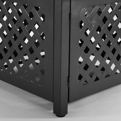 Bradenton 5pc Outdoor Wicker Conversation Set With Fire Table - Crosley 12 Bradenton 5pc Outdoor Wicker Conversation Set With Fire Table - Crosley - Image 12