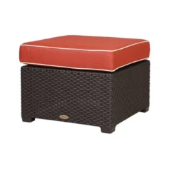 Magnolia Rattan Ottoman - Lagoon -Outdoor Garden Store GUEST 8f024607 d520 42bf 9be8 508d8fa8af4a