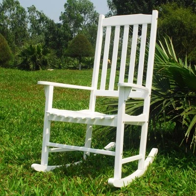 Traditional Patio Rocking Chair - Merry Products 1 Traditional Patio Rocking Chair - Merry Products