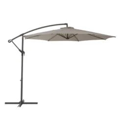 9.5' UV Resistant Offset Tilting Cantilever Patio Umbrella - CorLiving -Outdoor Garden Store GUEST 9061746d 4260 46a5 88a5 1ccf7bea4d1a