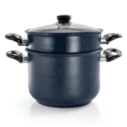 Gibson Home Leighton 3 Piece 8.5 Quart Steel Nonstick Pasta Pot With Steamer In Black 19 Gibson Home Leighton 3 Piece 8.5 Quart Steel Nonstick Pasta Pot With Steamer In Black -Outdoor Garden Store GUEST 90a302b7 d449 47e7 a2e8 f638a6841528
