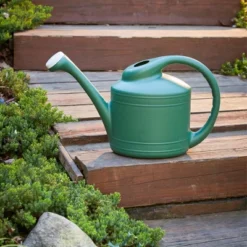 Southern Patio Large 2 Gallon Plastic Rainfall Garden Plant Watering Can, Green -Outdoor Garden Store GUEST 91ecfd94 4b4c 4439 b416 92e6922a4edd