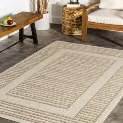 NuLOOM Rickie Solid Striped Indoor/Outdoor Patio Area Rug -Outdoor Garden Store GUEST 93e88b66 9cb8 48c5 ac95 1afcf35fe635
