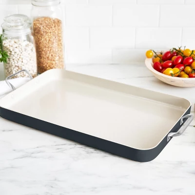 GreenPan Rio Double Burner Griddle - Black 1 GreenPan Rio Double Burner Griddle - Black